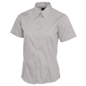 Ladies Oxford Short Sleeve Shirt