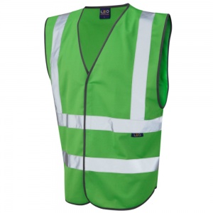Leo W05 High Visibility Coloured Vest In Thirteen Colours