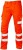High Visibility Orange Leo Kingford Stretch Superior Cargo Trousers ENISO 20471
