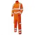 Leo Molland Poly Cotton Orange Coverall Class 3 & RIS-3279-TOM Rail Standards