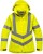Womens High Visibility Yellow Breathable Waterproof Jacket