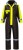 Portwest Black/Yellow Lined Waterproof Winter Coverall S585