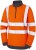 Leo High Visibility Orange Elberry SSL01 Ladies Quarter Zip Sweatshirt