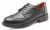 Managers Brogue Safety Shoe In Black Leather With Steel Toe Cap