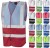High Visibility Two-Tone Coloured Vest