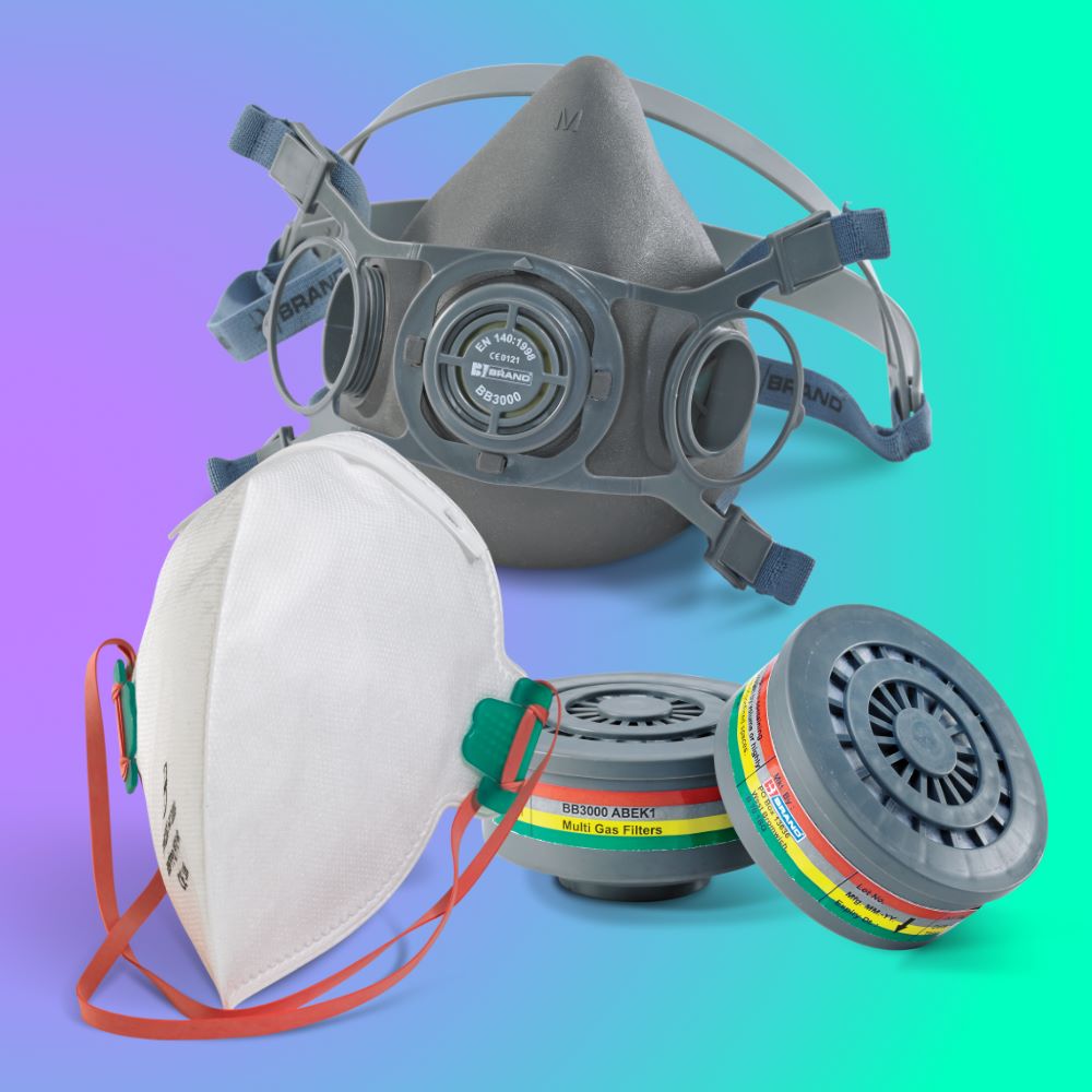 Face masks, respirators and filters