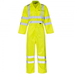 High Visibility Yellow Boilersuit