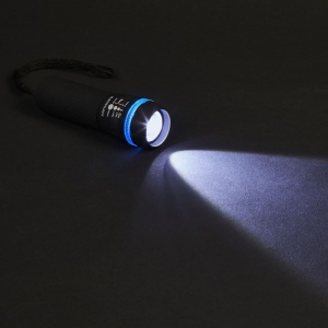 Electralight 1W Led Zoom Torch With Batteries
