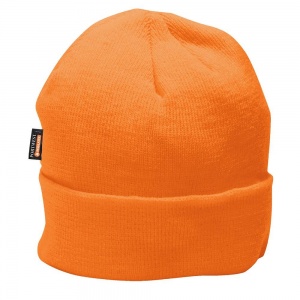 High Visibility Orange Beanie Hat