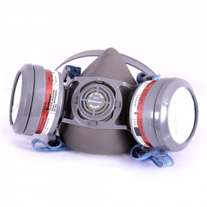 Half Face Respirator Mask With Filter Cartridges A1P2