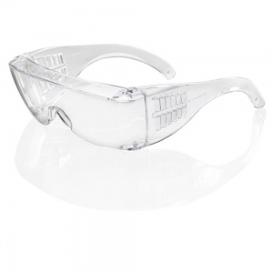 Seattle Safety Wraparound Clear Cover Spectacles