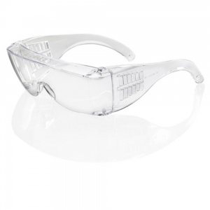 Seattle Safety Wraparound Clear Cover Spectacles