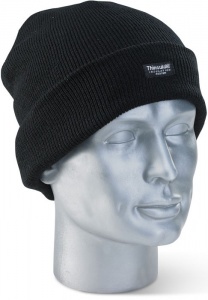 Thinsulate Beanie Hat In Black Or Navy Blue