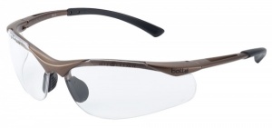 Bolle Contour Platinum Clear Safety Spectacles