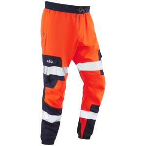 メンズウェア SWING PANTS (MPLO30X 81) Leo Hawkcombe Orange/Navy Ballistic Joggers - redoakdirect.com