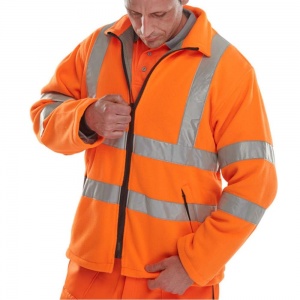 High Visibility Orange Carnoustie Interactive Fleece