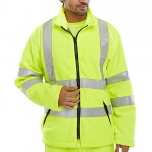 High Visibility Yellow Carnoustie Interactive Fleece