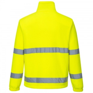 High Visibility F250 Portwest Yellow Hi Vis Fleece Jacket