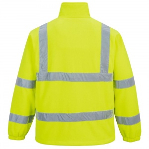 High Visibility Portwest F300 Yellow Fleece Jacket