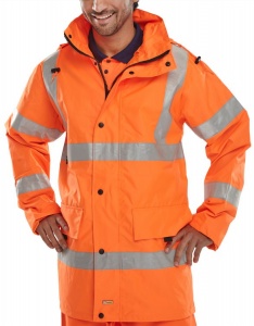 High Visibility Orange Breathable Jubilee Jacket