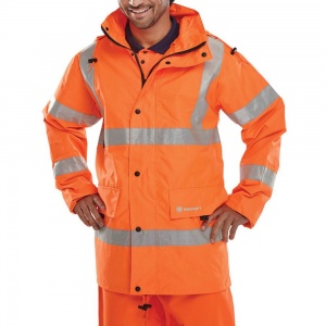 High Visibility Orange Breathable Jubilee Jacket