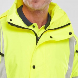 High Visibility Breathable Yellow Jubilee Jacket