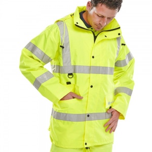 High Visibility Breathable Yellow Jubilee Jacket