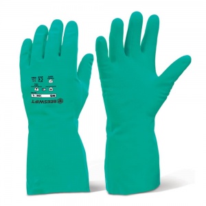 Heavy Duty Nitrile Green Glove