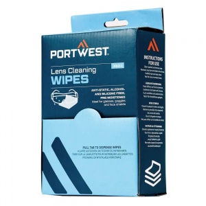 100 Lens Cleaning Wipes Alcohol Free