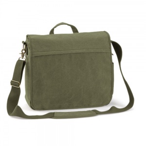 Quadra QD665 Canvas Laptop Messenger Bag