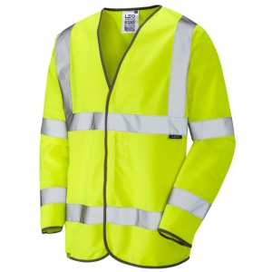 High Visibility Lightweight Yellow  Jacket