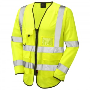 High Visibility Superior Yellow Lightweight Jacket ENISO 20471 Class 3
