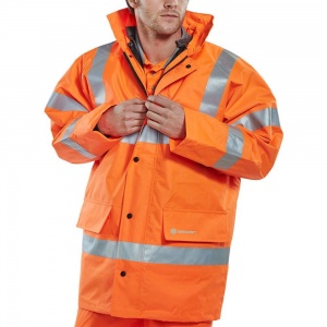 High Visibility 4-in-1 Waterproof Jacket / Bodywarmer