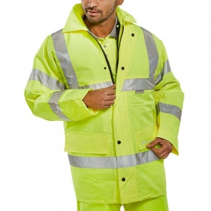 High Visibility 4-in-1 Waterproof Jacket / Bodywarmer