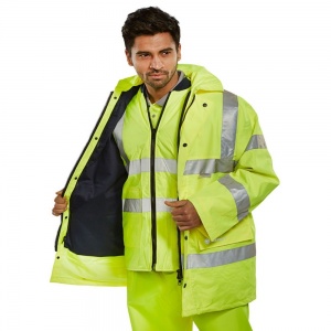 High Visibility 4-in-1 Waterproof Jacket / Bodywarmer