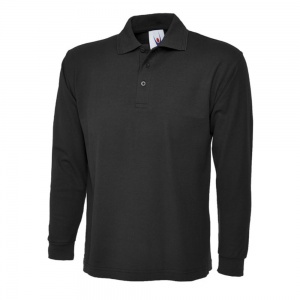 Uneek UC113 Classic Long Sleeve Polo Shirt In 9 Colours