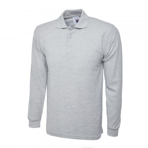 Uneek UC113 Classic Long Sleeve Polo Shirt In 9 Colours