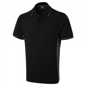 Premium Unisex Two Tone Uneek Polo Shirt In 5 Colours