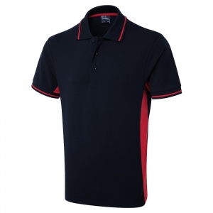 Premium Unisex Two Tone Uneek Polo Shirt In 5 Colours
