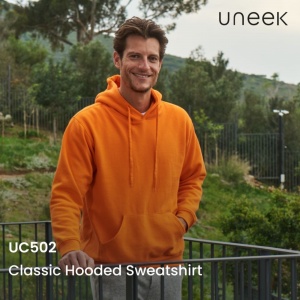 Classic Uneek Unisex Hooded Sweatshirt UC502