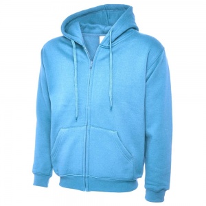 Classic Uneek Unisex Full Zip Hooded Sweatshirt UC504