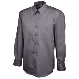 Mens Uneek UC701 Oxford Long Sleeve Shirt
