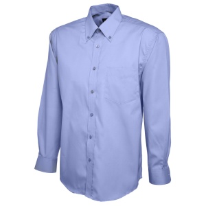 Mens Uneek UC701 Oxford Long Sleeve Shirt