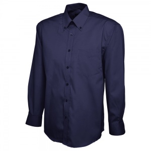 Mens Uneek UC701 Oxford Long Sleeve Shirt
