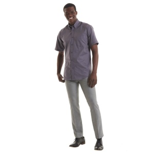 Mens Oxford Short Sleeve Shirt