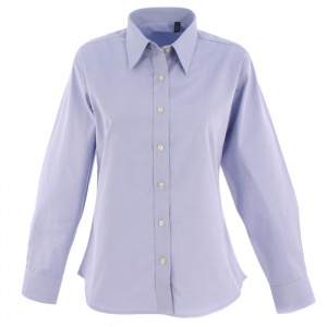 Ladies Oxford Long Sleeve Shirt