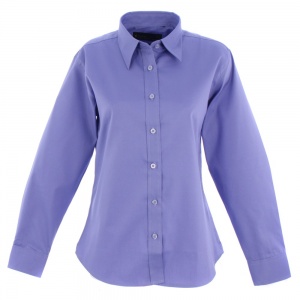 Ladies Oxford Long Sleeve Shirt