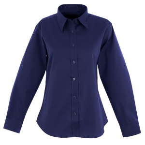 Ladies Oxford Long Sleeve Shirt