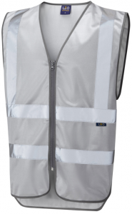 Silver Leo Commodore Reflective Waistcoat