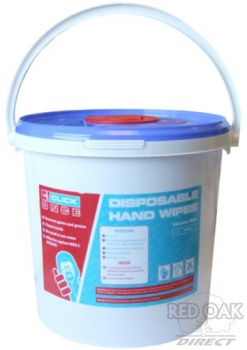 Disposable Hand Wipes (Tub of 250)